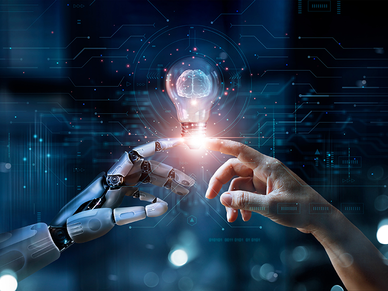Mensch und Maschine führen zu Innovation