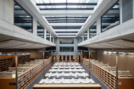 Lesesaal Bibliothek VonRoll.